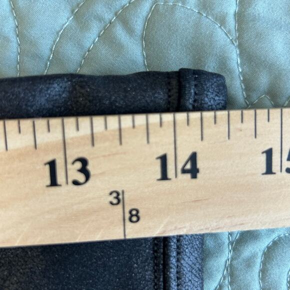 Spanx Leggings, Faux Leather, Black, Size XL - Picture 8 of 8